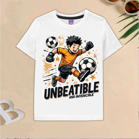 White Soccer Champion T-Shirt