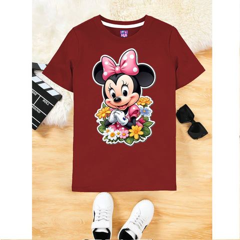 Maroon Minnie Mouse T-Shirt