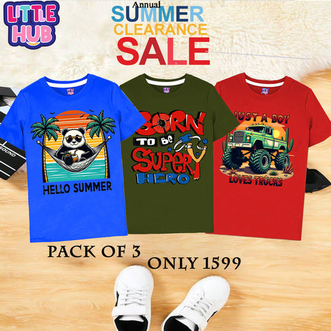 Pack of 3 T-shirts ( 2 )