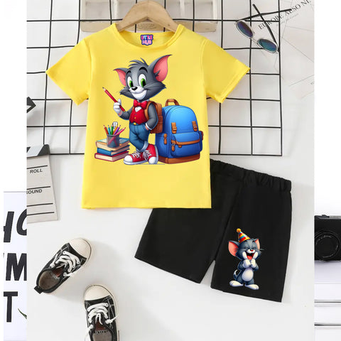 Tom School Outfit – T-Shirt & Shorts Set